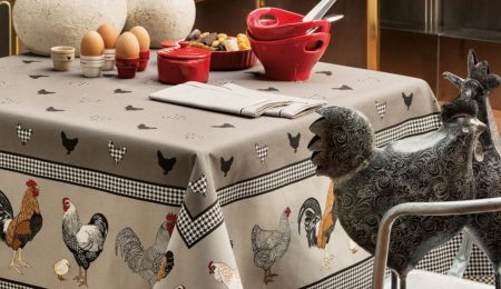 nappe paques poules