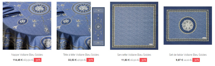 nappe luxe pas cher