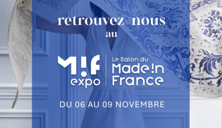 Carton d'invitation au salon du Made In Ftance qui se tient du 06 au 09 novembre 2025 à Paris - Porte de Versailles. Vous pourrez retrouver Beauvillé au stand F11.