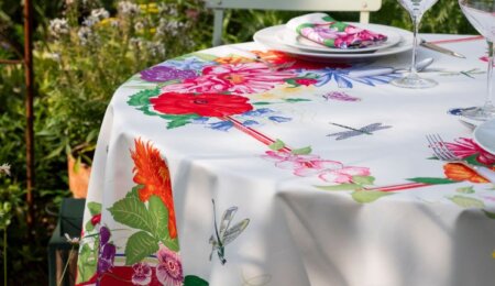 Nappe Palais Royal en extérieur